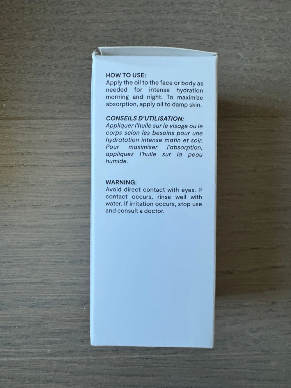 Blossom Essentials Hydration Oil New 1.9 fl. Oz. Travel size